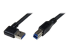 StarTech.com 1m Black SuperSpeed USB 3.0 Cable - Framsidan