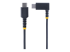 StarTech.com 6ft (2m) USB C Charging Cable Right Angle, 60W PD 3A, Heavy Duty Fast Charge USB-C Cable, USB 2.0 Type-C, Durable and Rugged Aramid Fiber, S20/iPad/Pixel - Framsidan