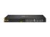 HPE Aruba Networking CX 6000 24p 10M/100M/1G Class4 PoE 4p SFP 1G 370W Switch - Framsidan