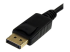 StarTech.com 3 m Mini DisplayPort till DisplayPort 1.2-kabeladapter M/M - Närbild
