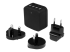 StarTech.com 4-Port Travel USB Wall Charger - Flera vinklar