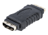 StarTech.com HDMI to HDMI Adapter, High Speed HDMI to HDMI Connector, 4K 30Hz HDMI to HDMI Coupler, HDMI to HDMI Converter - Vänster vinkel