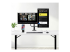 StarTech.com Desk Mount Dual Monitor Arm w/ Crossbar, Up To 27" Displays - Framsidan