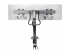 StarTech.com Desk Mount Dual Monitor Arm w/ Crossbar, Up To 27" Displays - Tillbaka
