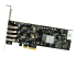 StarTech.com PCI Express (PCIe) SuperSpeed USB 3.0-kortadapter med 4 portar och 2 dedicerade kanaler på 5 Gbps – UASP – SATA/LP4-ström - Framsidan